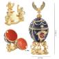 Preview: Aloccoco Vintage Faberge Replika Stil Ei