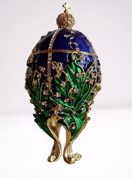 Aloccoco Vintage Faberge Replika Stil Ei