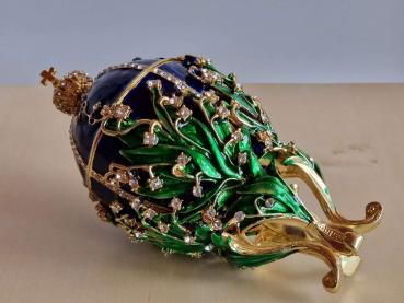 Aloccoco Vintage Faberge Replika Stil Ei