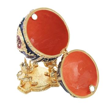 Aloccoco Vintage Faberge Replika Stil Ei