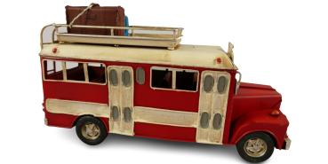Retro Autobus Antik Eisen L.26x15x9cm - Kopie