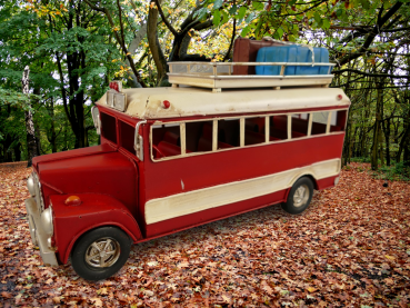 Retro Autobus Antik Eisen L.26x15x9cm - Kopie