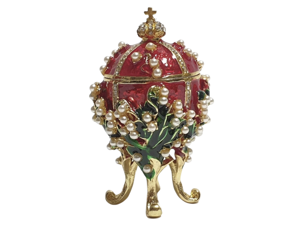 Aloccoco Vintage Faberge Replika Stil Ei