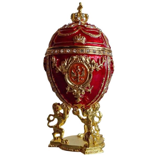 Aloccoco Vintage Faberge Replika Stil Ei